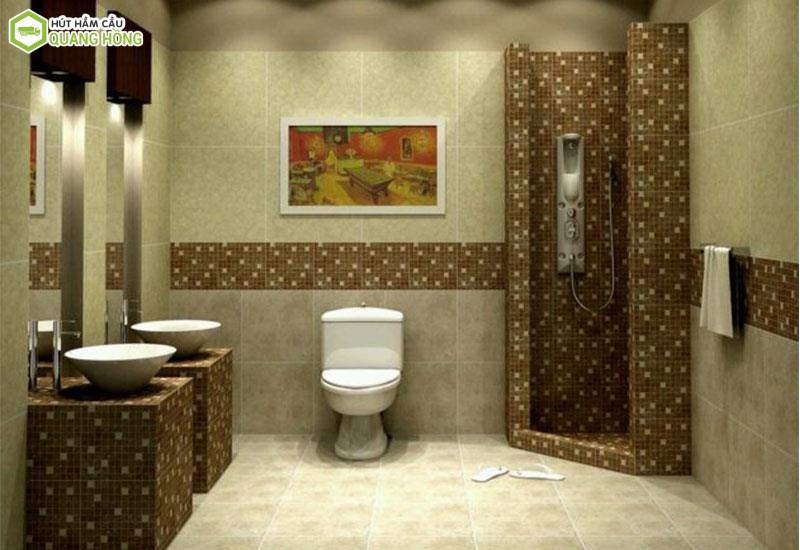 Thiết kế nhà vệ sinh sang trọng