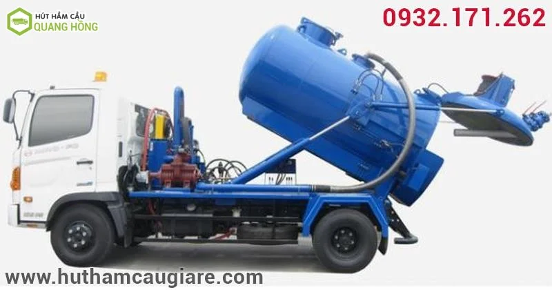 Tự thông tắc bồn cầu Quận 1 8 Xe bồn
